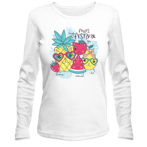 Жіночий лонгслів Fruits Festival