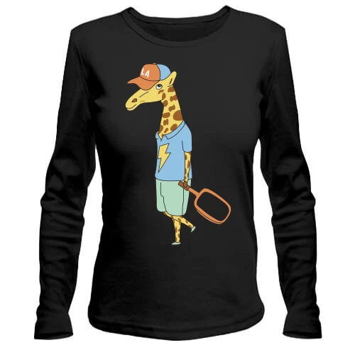 Жіночий лонгслів Giraffe