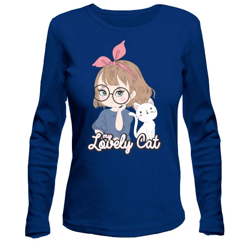 Жіночий лонгслів My lovely Cat