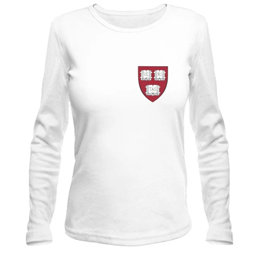 Женский лонгслив Harvard logo mini