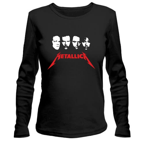 Жіночий лонгслів Metallica (Особи)
