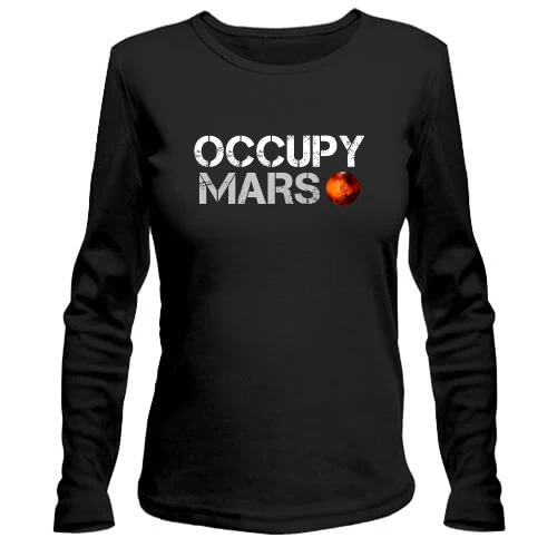 Жіночий лонгслів Occupy Mars