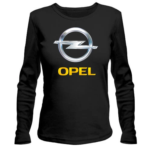 Жіночий лонгслів Opel logo (2)