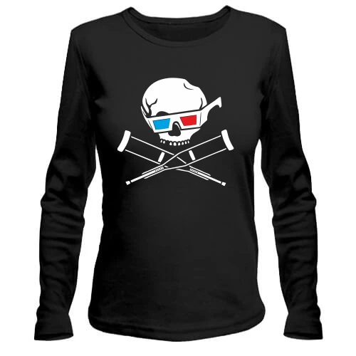 Женский лонгслив Чудаки-jackass