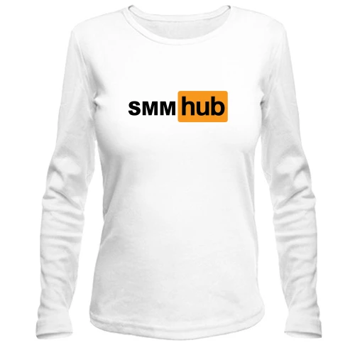 Жіночий лонгслів "SmmHub"