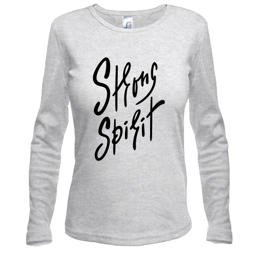 Жіночий лонгслів Strong spirit