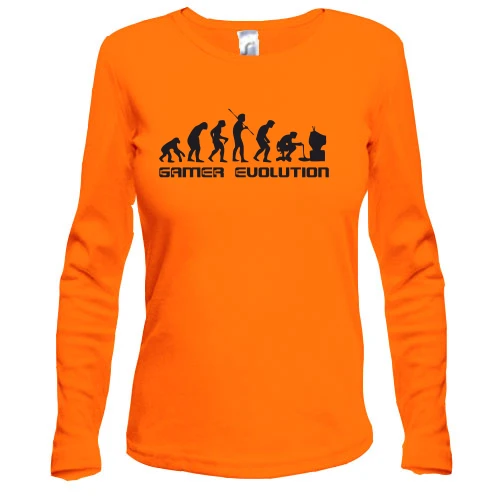 Женский лонгслив Gamer Evolution