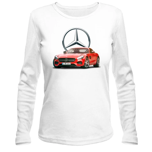 Женский лонгслив Mercedes AMG GT