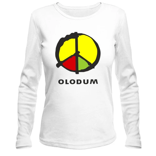 Женский лонгслив, Бежевый, Olodum