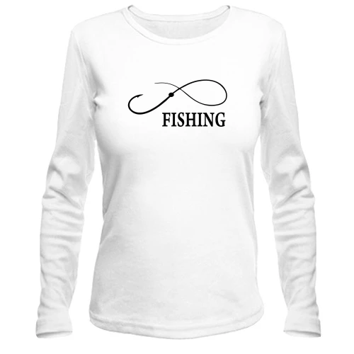 Жіночий лонгслів Fishing infinity