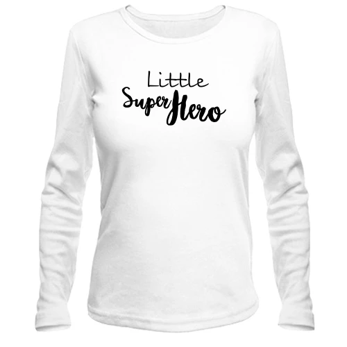 Женский лонгслив Little Super Hero
