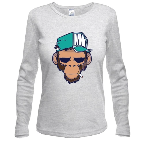 Женский лонгслив MNK Monkey