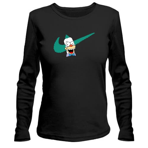 Женский лонгслив Krusty the Clown Nike