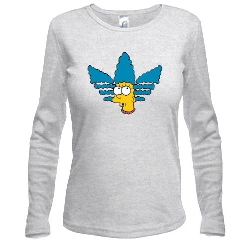 Жіночий лонгслів Marge Simpson Adidas