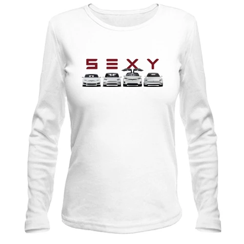 Женский лонгслив Tesla Sexy