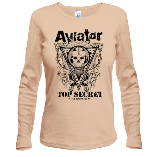 Женский лонгслив Aviator TOP Secret