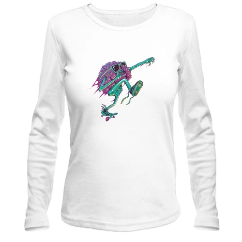 Женский лонгслив Skate Brains