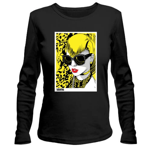 Женский лонгслив Tarantina yellow