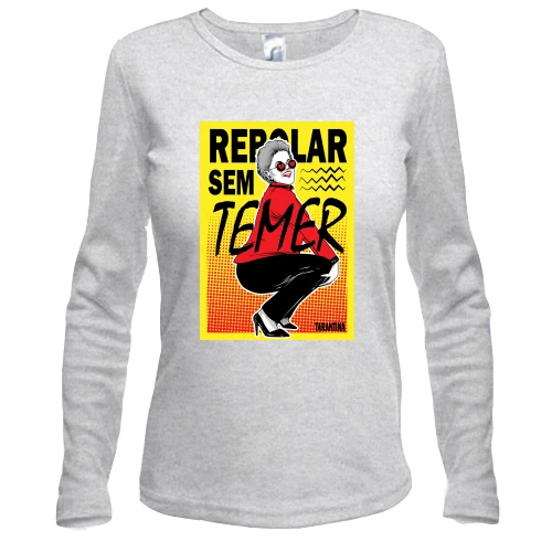 Женский лонгслив Rebolar Sem Temer