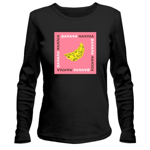 Женский лонгслив Banana nanica