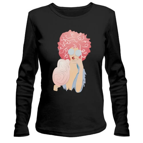 Женский лонгслив Cotton Candy Girl
