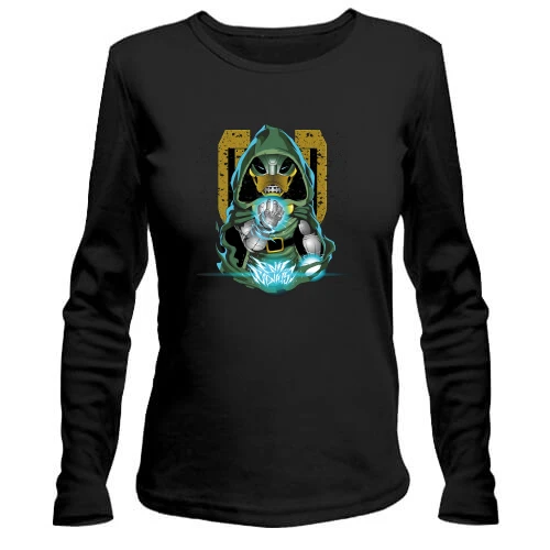 Жіночий лонгслів Doctor doom art