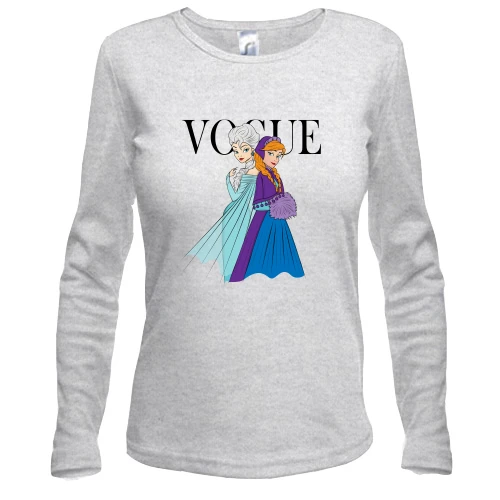 Жіночий лонгслів VOGUE Elsa and Anna