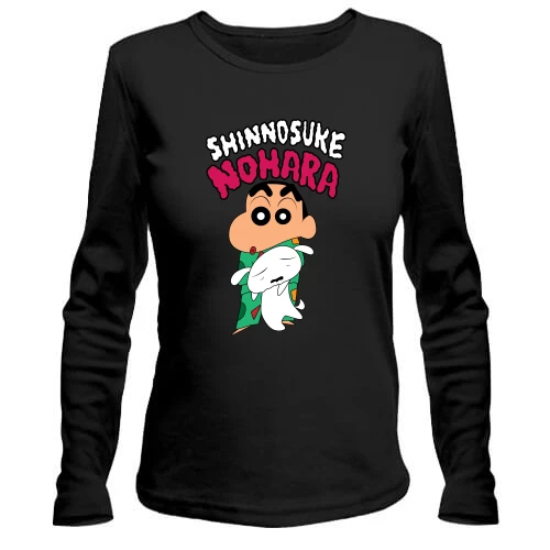 Жіночий лонгслів Shinnosuke nohara
