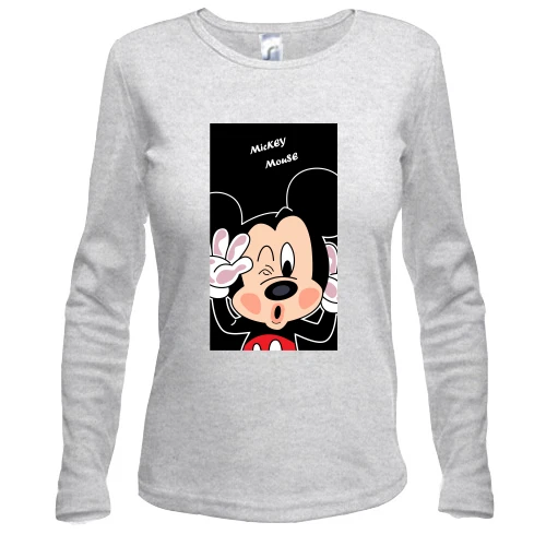 Жіночий лонгслів Mickey mouse baby