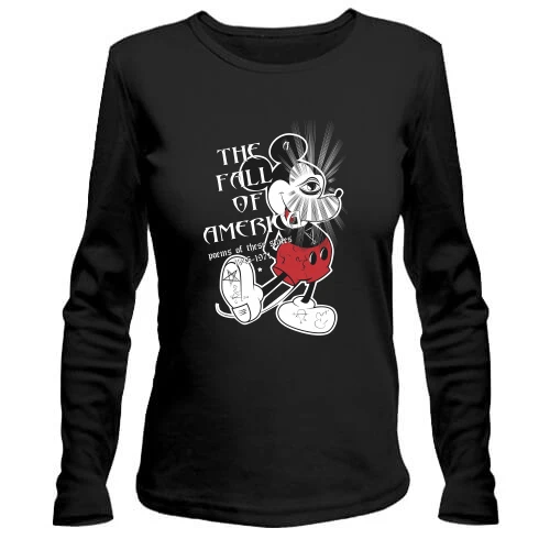 Жіночий лонгслів Mickey Mouse The Fall of America