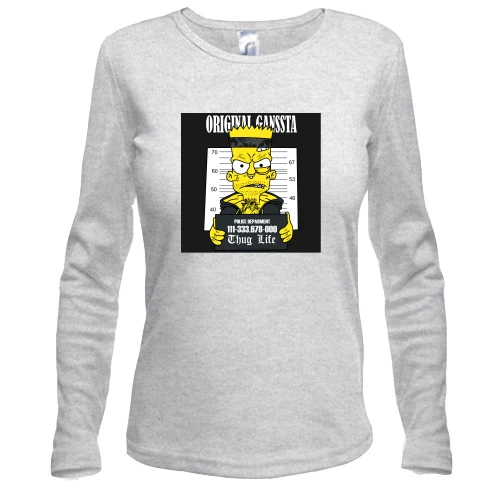 Жіночий лонгслів Bart original gangssta