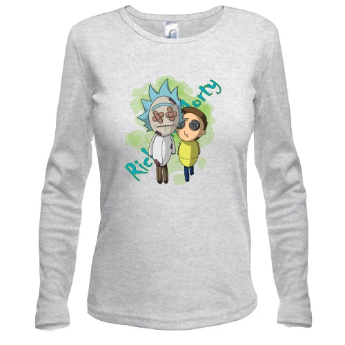 Жіночий лонгслів Rick and Morty dolls