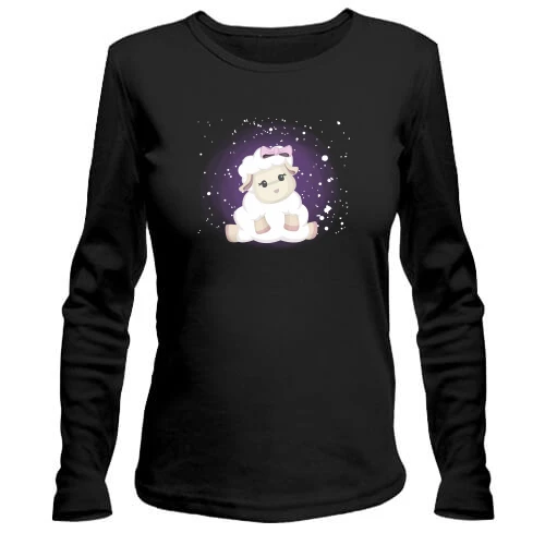 Женский лонгслив Baby lamb