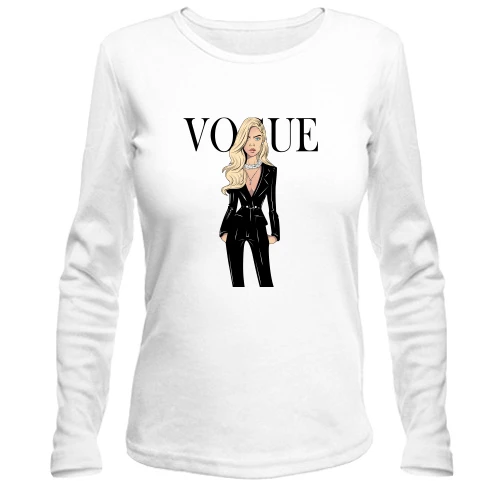 Жіночий лонгслів VOGUE Cara Delevingne.