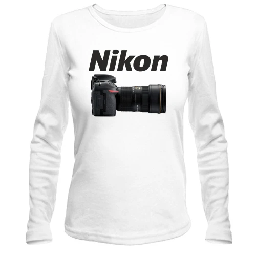 Женский лонгслив Nikon Camera