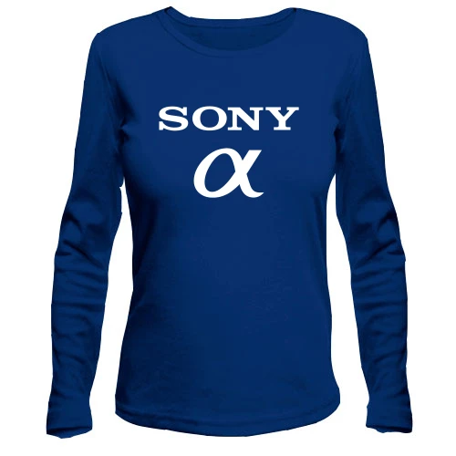 Жіночий лонгслів Sony Alpha