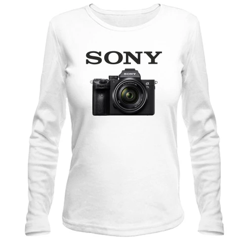 Женский лонгслив Sony A7