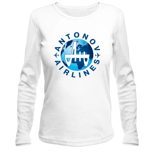 Жіночий лонгслів Antonov Airlines