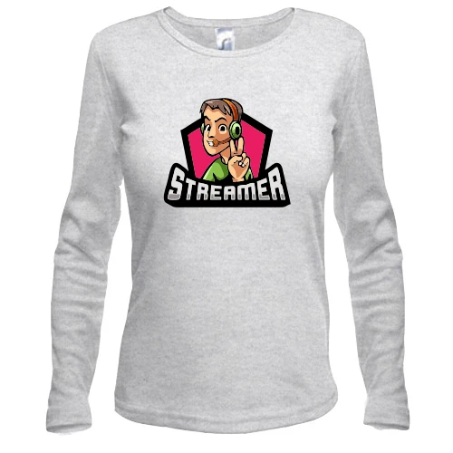 Жіночий лонгслів Streamer