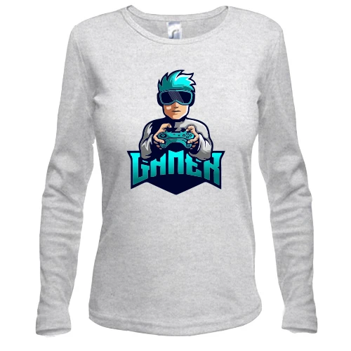 Женский лонгслив Gamer
