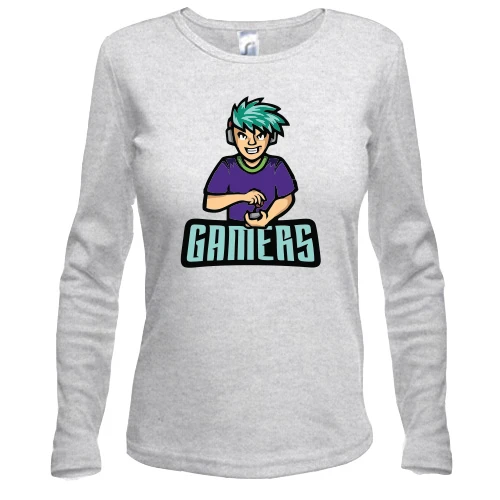 Жіночий лонгслів Gamers
