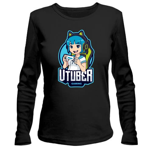 Жіночий лонгслів Utuber gaming