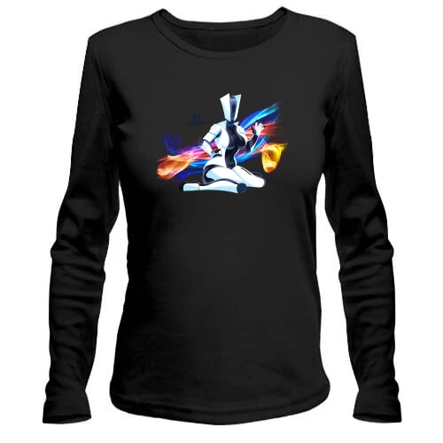 Женский лонгслив Sony Playstation girl