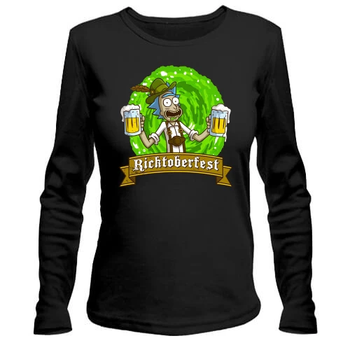Женский лонгслив Ricktoberfest