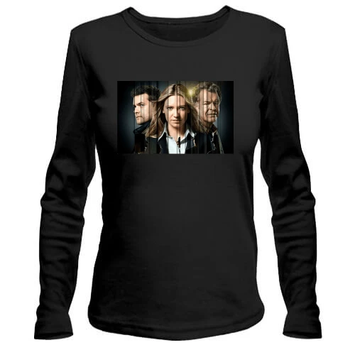 Женский лонгслив с героями сериала За Гранью (Fringe)