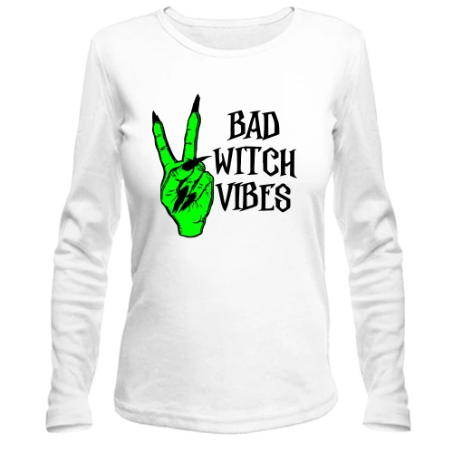 Женский лонгслив Bad witch vibes