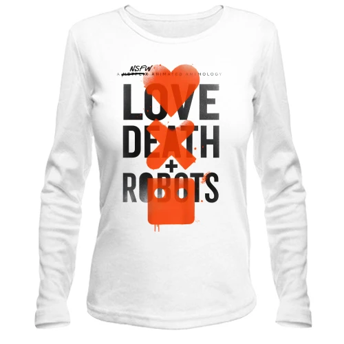 Женский лонгслив LOVE DEATH + ROBOTS