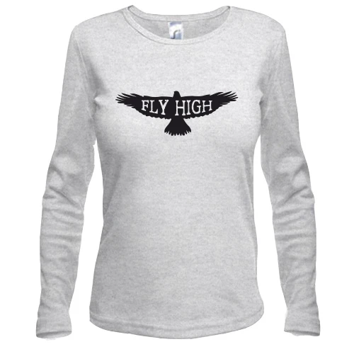 Женский лонгслив Fly high