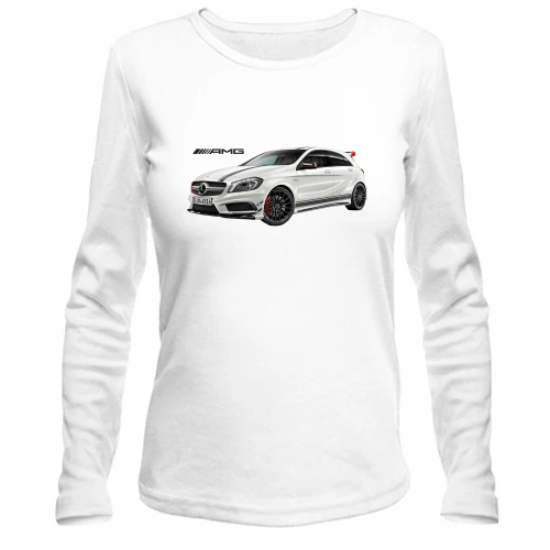 Жіночий лонгслів Mercedes AMG