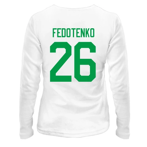 Жіночий лонгслів RUSLAN FEDOTENKO (Руслан Федотенко)